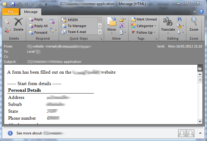 Outlook Goodness - See HTML Email Body Content Easily.
