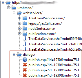 Debugging proxy showing continuous calls to the same API endpoint