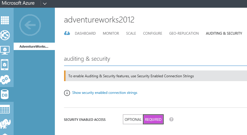 Secure Connection Strings