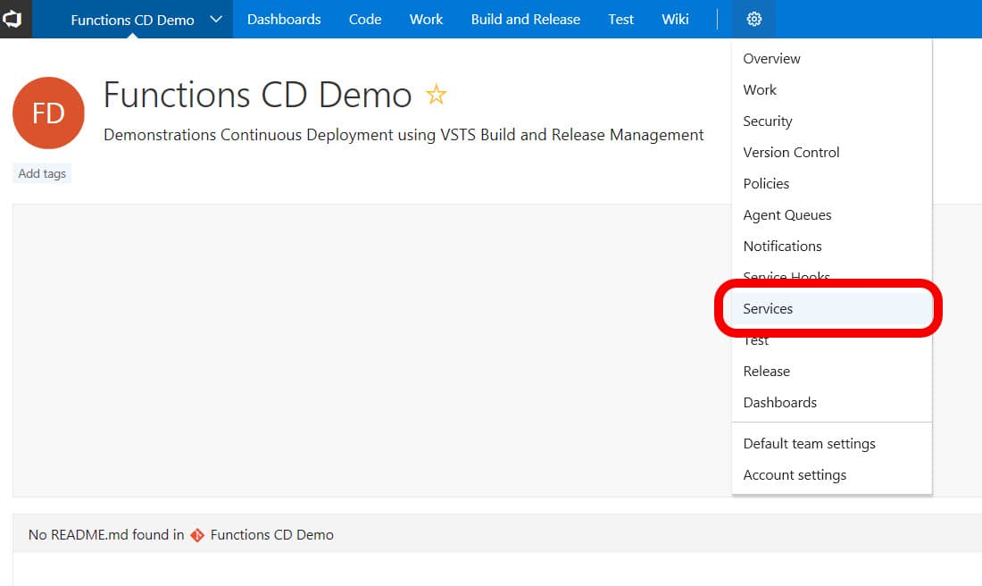 Service Endpoints