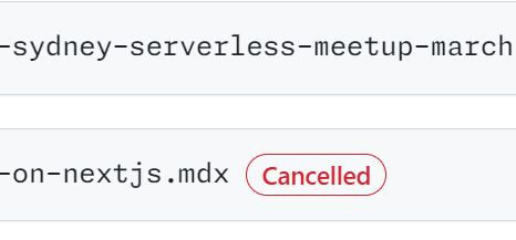 GitHub Copilot Workspace Job Cancelled!